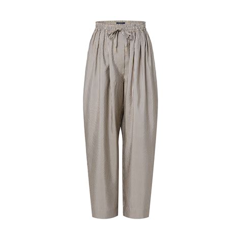 lara bingle louis vuitton pajamas|Pinstripe Silk Baggy Pajama Pants .